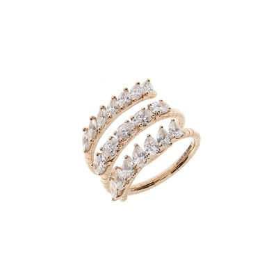 Anello Fantasy oro rosa e diamanti [34c2ae97]