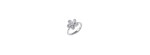 Anello Emozioni oro bianco e diamanti [baeccec3]