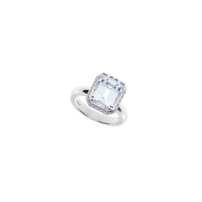 Anello Minou oro bianco e diamante [215937c9]