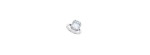 Anello Minou oro bianco e diamante [215937c9]