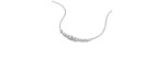 Collana Mimosa oro bianco con diamanti [efda462d]