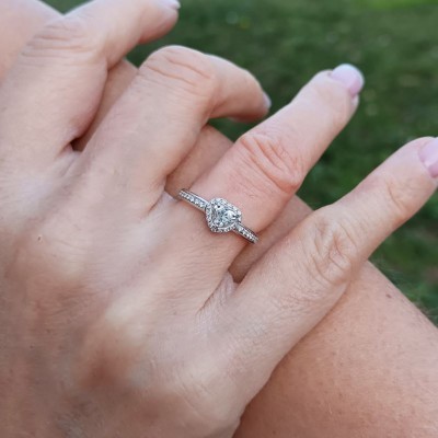 Anello Minou Minou Cuore Full Pavè [5d0c17bb]