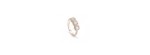 Anello Minou Full Pavè oro rosa diamanti smeraldo [e246f142]