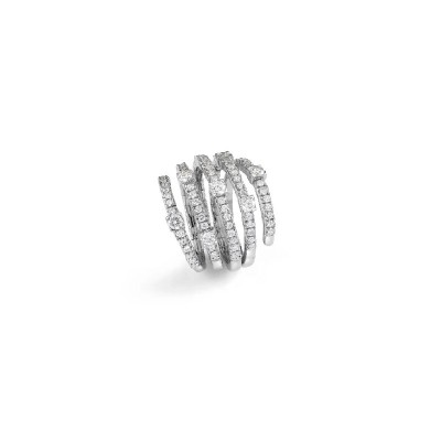 Anello Notte di San Lorenzo oro bianco e diamanti [83a82f41]