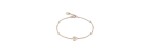 Bracciale I Segni oro rosa 9kt con diamante [f42ad268]