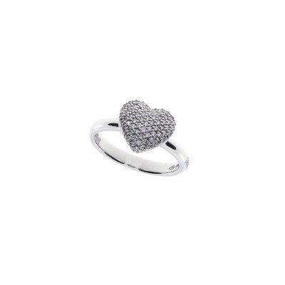 Anello Simboli oro bianco e diamanti [7ba2c3ff]
