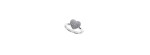 Anello Simboli oro bianco e diamanti [7ba2c3ff]