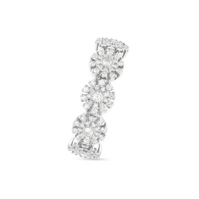 Anello Margherita oro bianco e diamanti [f0f48e65]