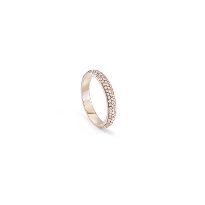 Veretta Minou Full Pavè oro rosa e diamanti [2d035b2c]