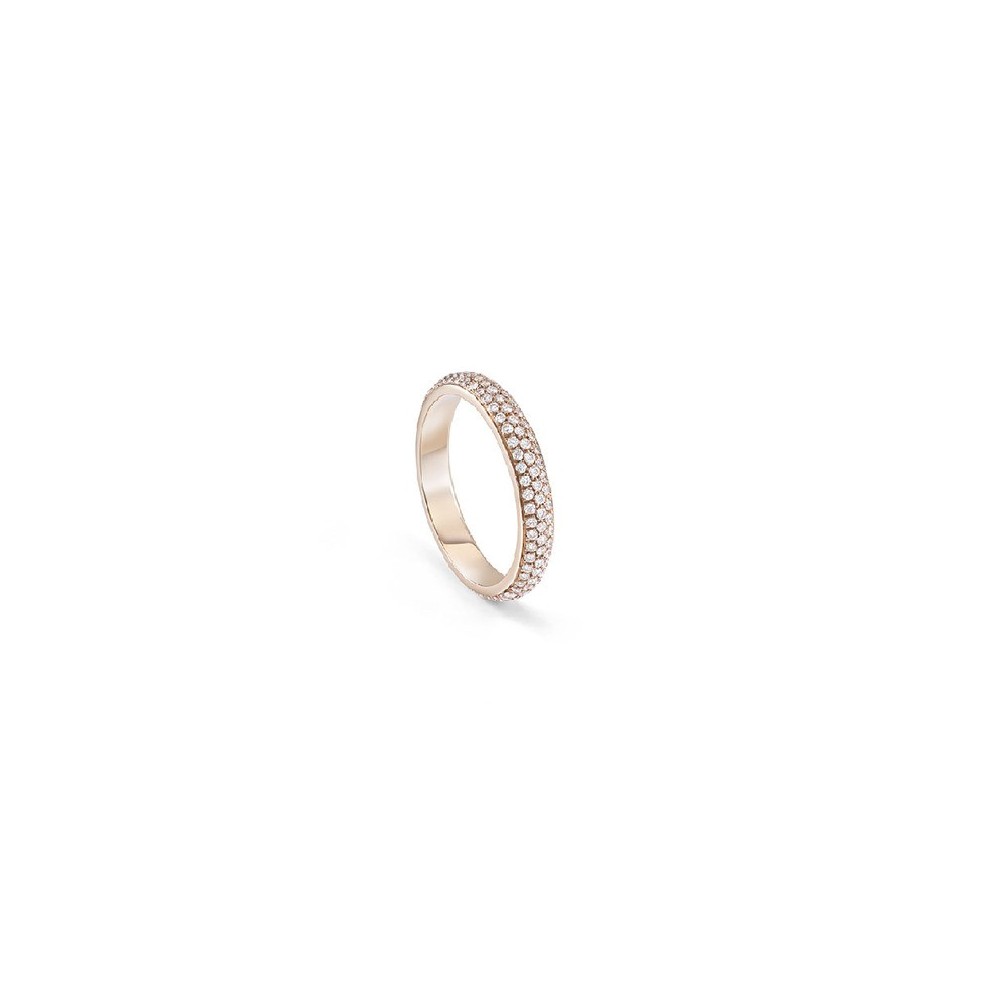 Veretta Minou Full Pavè oro rosa e diamanti [2d035b2c]