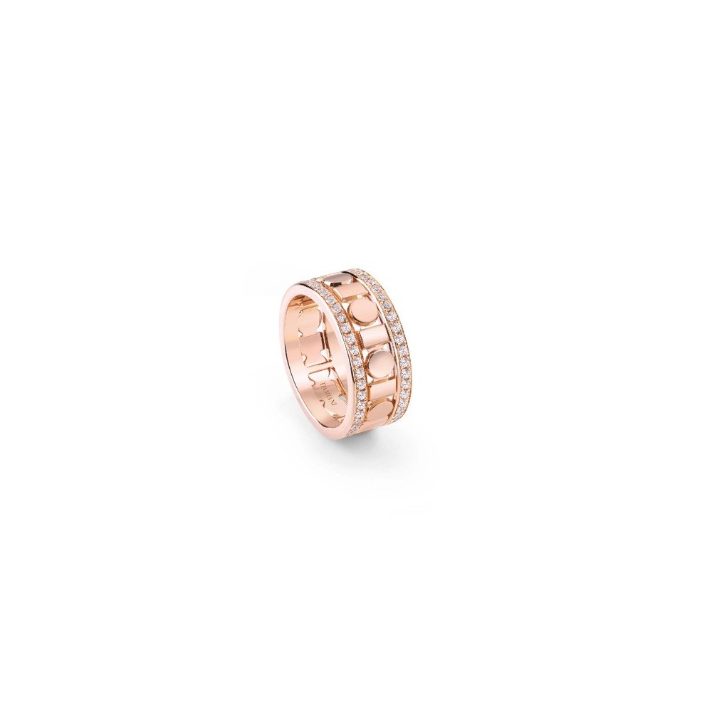 Anello Belle Époque Reel oro rosa e diamanti [0ca4d38f]