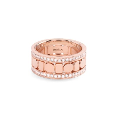 Anello Belle Époque Reel oro rosa e diamanti [629f5186]