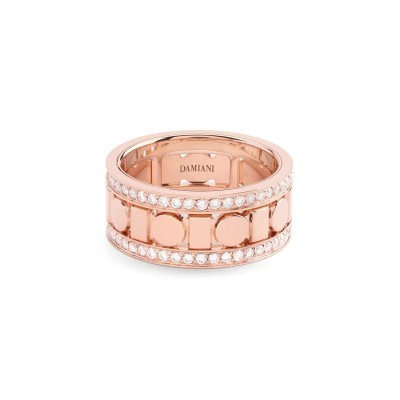 Anello Belle Époque Reel oro rosa e diamanti [629f5186]