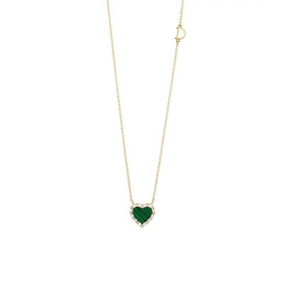 Collana Belle Époque Cuore oro giallo e diamanti [31b96e5f]