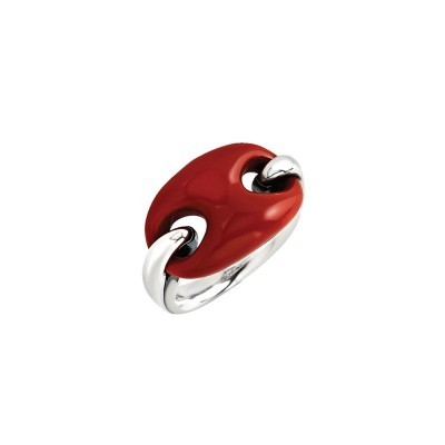 Anello Et Voilà Capriness Argento corallo [f0ed7080]