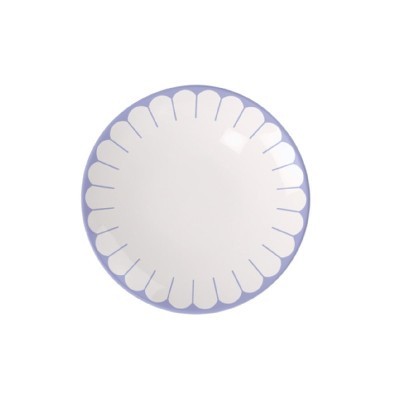Piatto frutta Fleur Bleu 21,2 cm [22ab52cb]