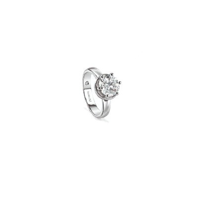 Anello Minou oro bianco e diamanti [566e35f2]