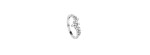 Anello Mimosa oro bianco e diamanti [1f6b5517]
