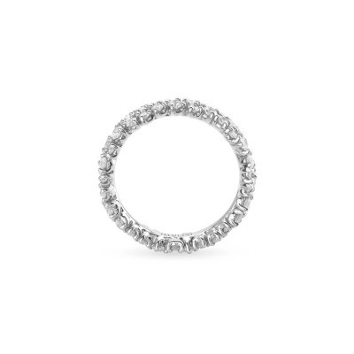 Anello Mimosa oro bianco e diamanti [3d416a21]