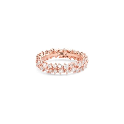 Anello Mimosa oro rosa con diamanti [a0d3bd2f]