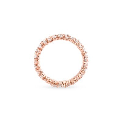 Anello Mimosa oro rosa con diamanti [17ce7c2b]