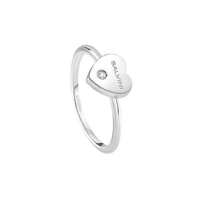 Anello I Segni Cuore oro bianco 9kt [ec927f0b]