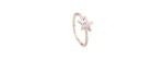 Anello I Segni Stella oro rosa 9kt [215a7763]