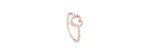 Anello I Segni Cuore oro rosa e diamanti [5e44e7ab]