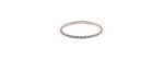 Bracciale Regina oro rosa diamanti e zaffiri [3fc33c29]