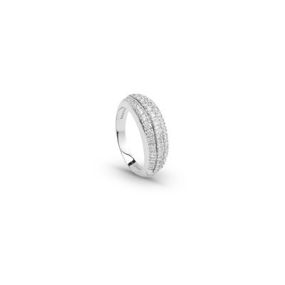 Anello Galassia oro bianco e diamanti [561d22d4]