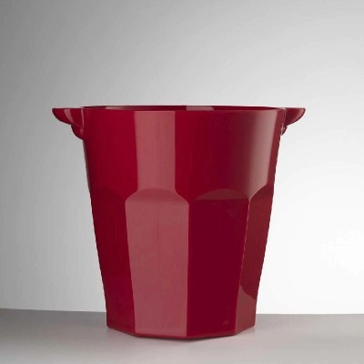 Porta Bottiglie Smalto Rosso [815816a0]