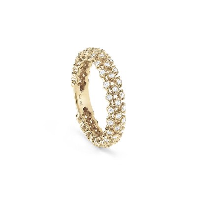 Anello Cachemire oro giallo e diamanti [7911419d]