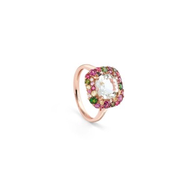 Anello Bonbon oro rosa e diamanti [c46f32ed]