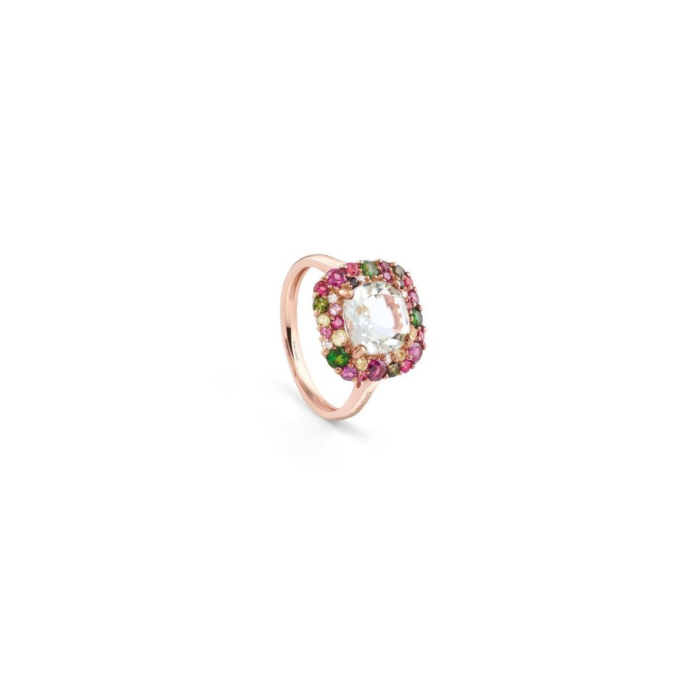 Anello Bonbon oro rosa e diamanti [c46f32ed]
