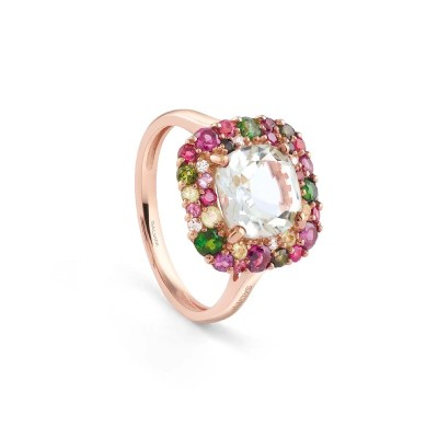 Anello Bonbon oro rosa e diamanti [1d4971e0]