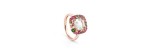 Anello Bonbon oro rosa e diamanti [1d4971e0]