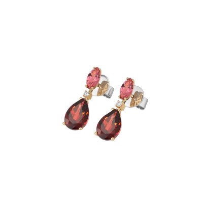 Orecchini Iris oro rosa 18kt [3fa0af98]