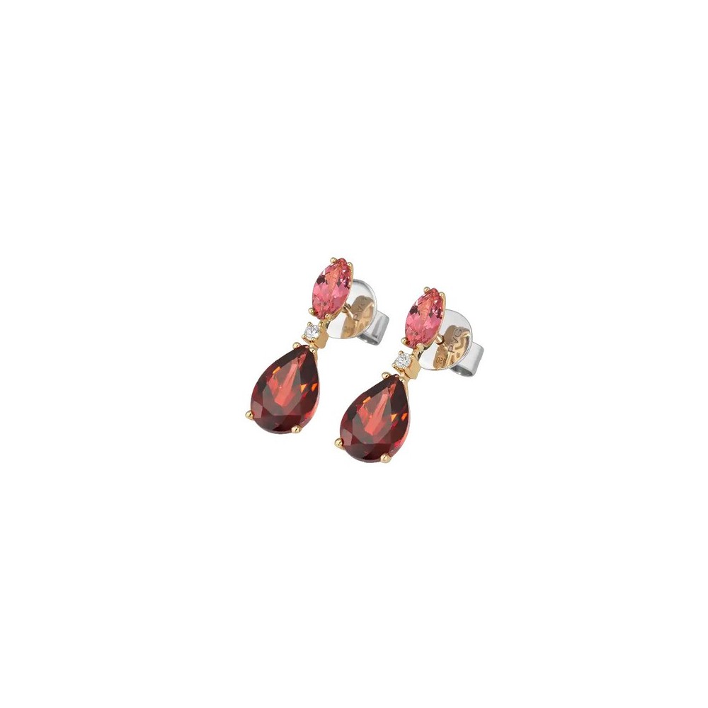 Orecchini Iris oro rosa 18kt [3fa0af98]