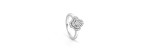 Anello Bagliori oro bianco con diamanti [1b42b030]