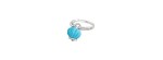 Anello Et Voilà Campanelle Argento Turchese [ad20df20]