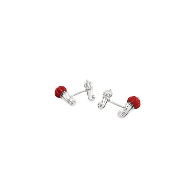 Gemelli Et Voilà Corni Argento Corallo [c889b58e]