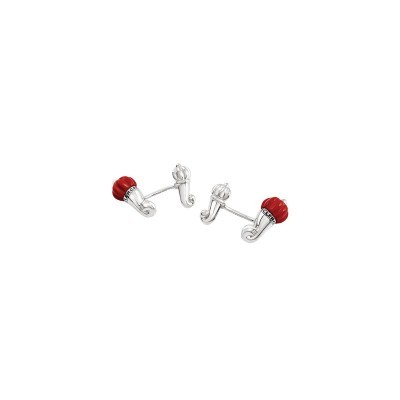 Gemelli Et Voilà Corni Argento Corallo [c889b58e]