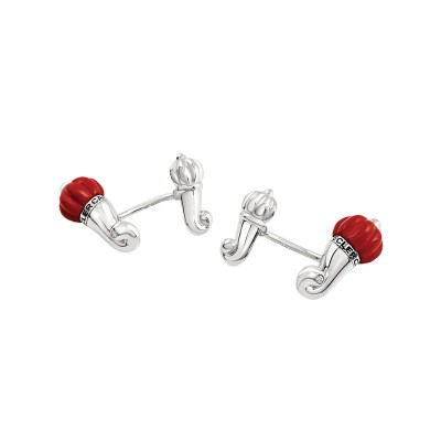 Gemelli Et Voilà Corni Argento Corallo [11aff683]