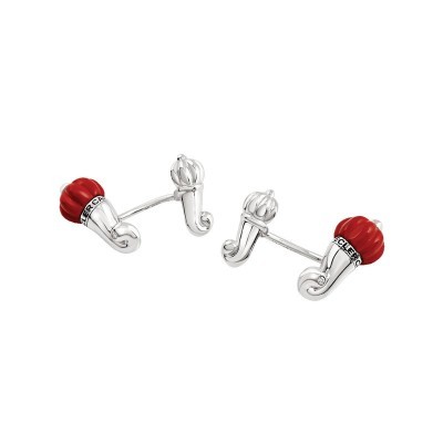 Gemelli Et Voilà Corni Argento Corallo [11aff683]
