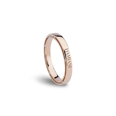 Anello D.Side oro rosa con diamanti [8385aa20]