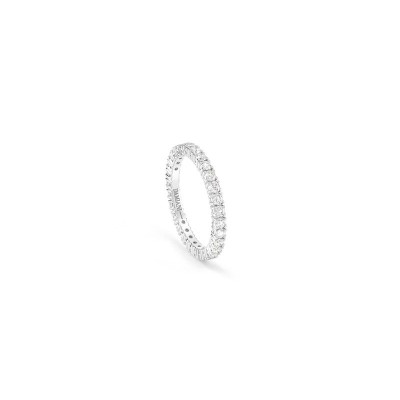 Veretta Veramore Intera oro bianco e diamanti [d43de7ad]
