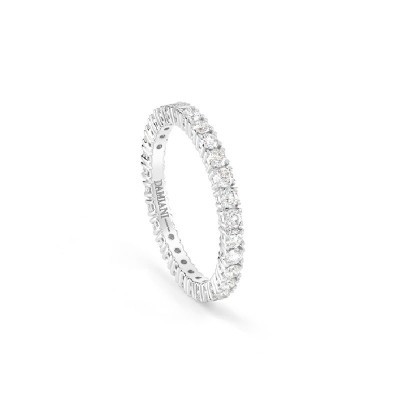 Veretta Veramore Intera oro bianco e diamanti [0d1ba4a0]