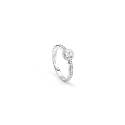 Anello Minou oro bianco con diamante [ed4d7331]