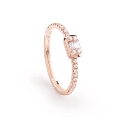 Anello Magia oro rosa con diamante [1f1d48f9]