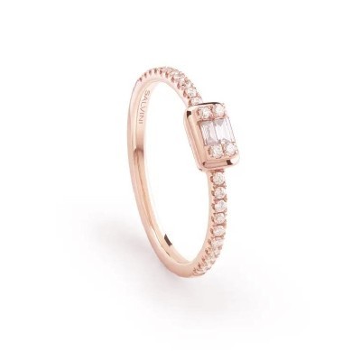 Anello Magia oro rosa con diamante [1f1d48f9]